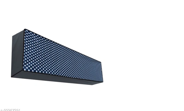 Blue Color PVC 2 TON aC Cover For Split - 2 Ton, Blue, PVC, Pack of1